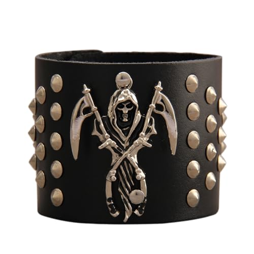 Halloween Leather Bracelet