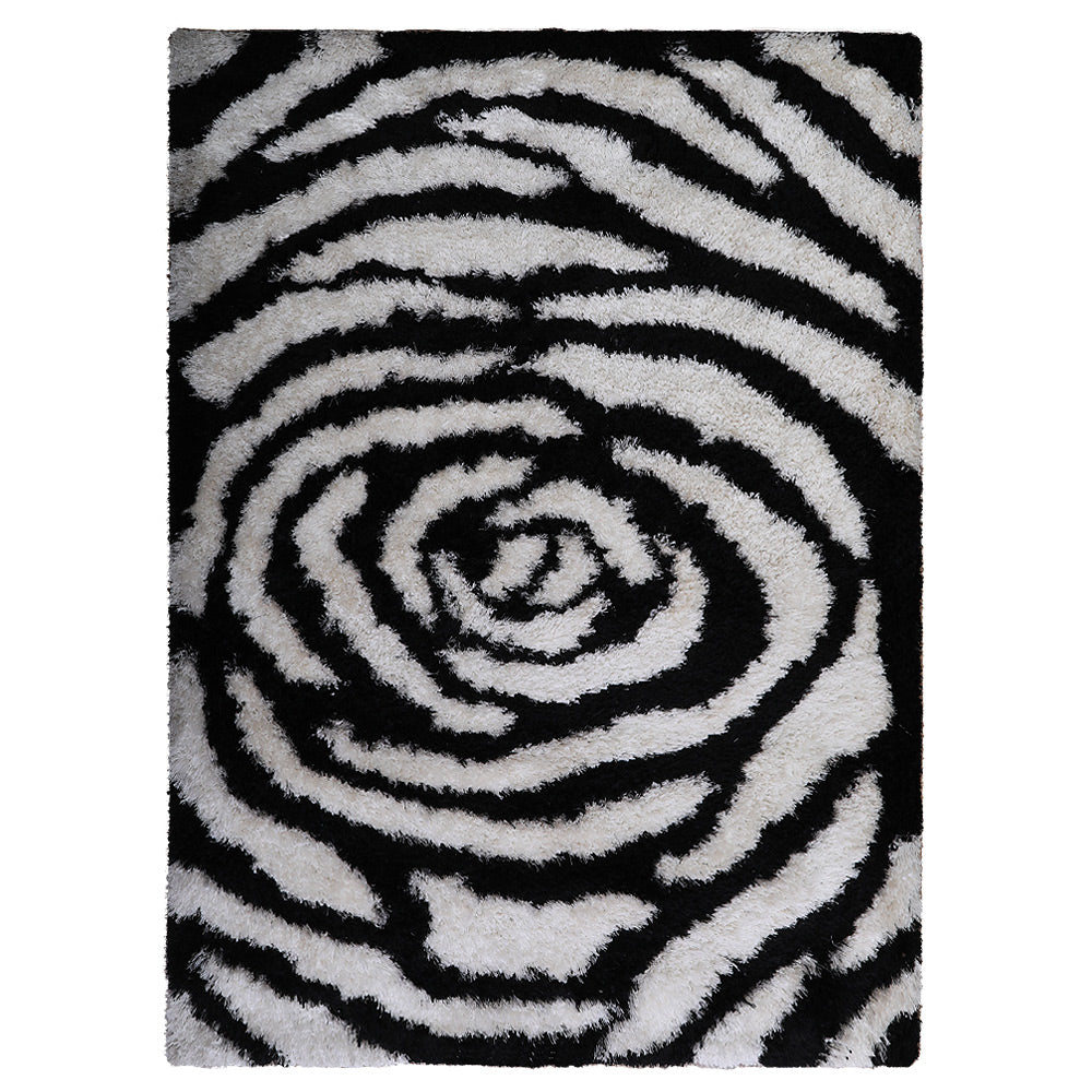 Queen's Cup Hand Tufted Wool Area Rug - Soft & Durable Living Room Carpet for Bedroom Decor, Home Office Floor Mat