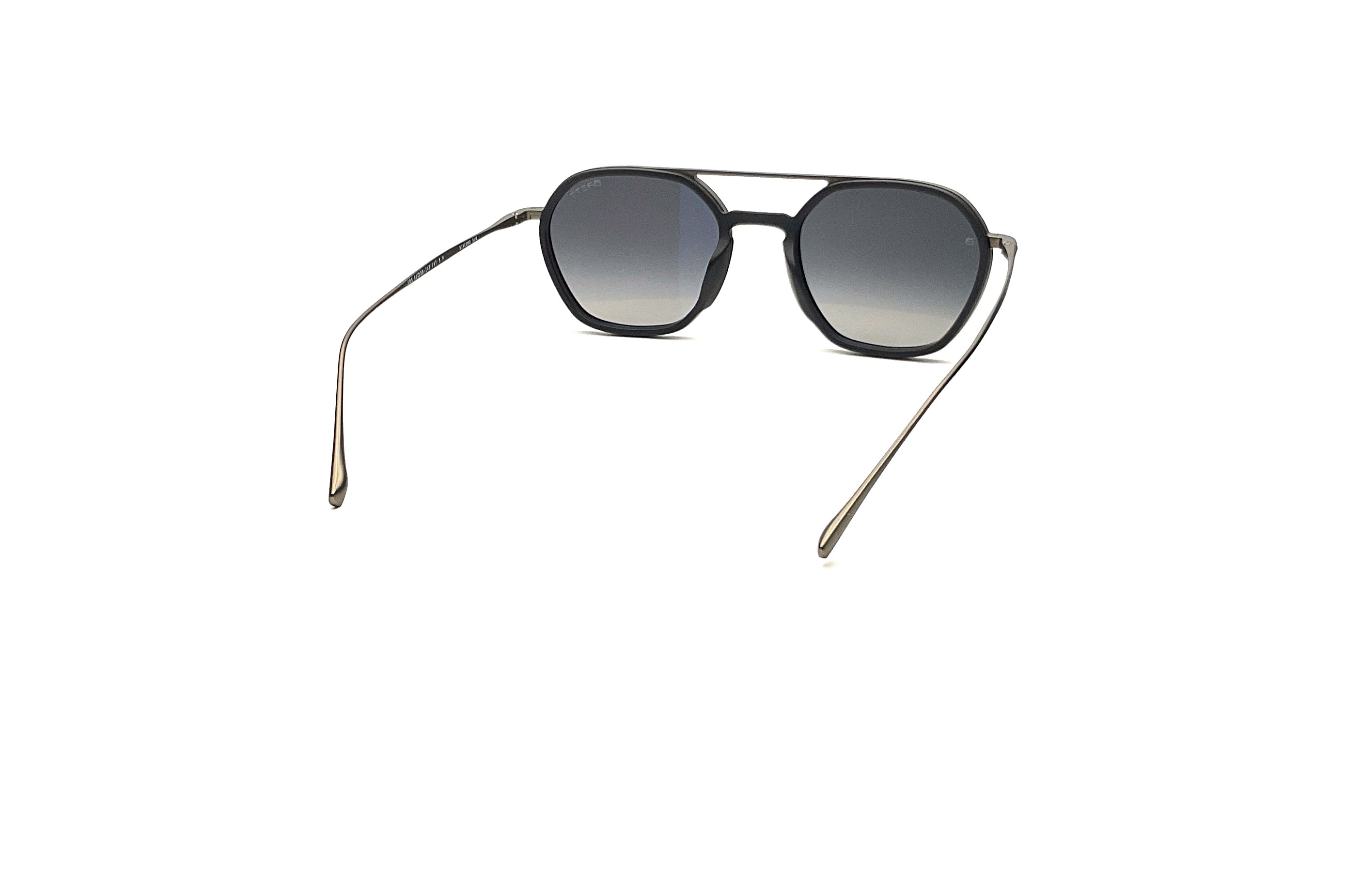 BRETT Eyewear Giacomo Sunglasses - Black/Gunmetal Polarized Aviator Style for Men - Perfect for Driving, Outdoor Sports & Fashion Accessories
