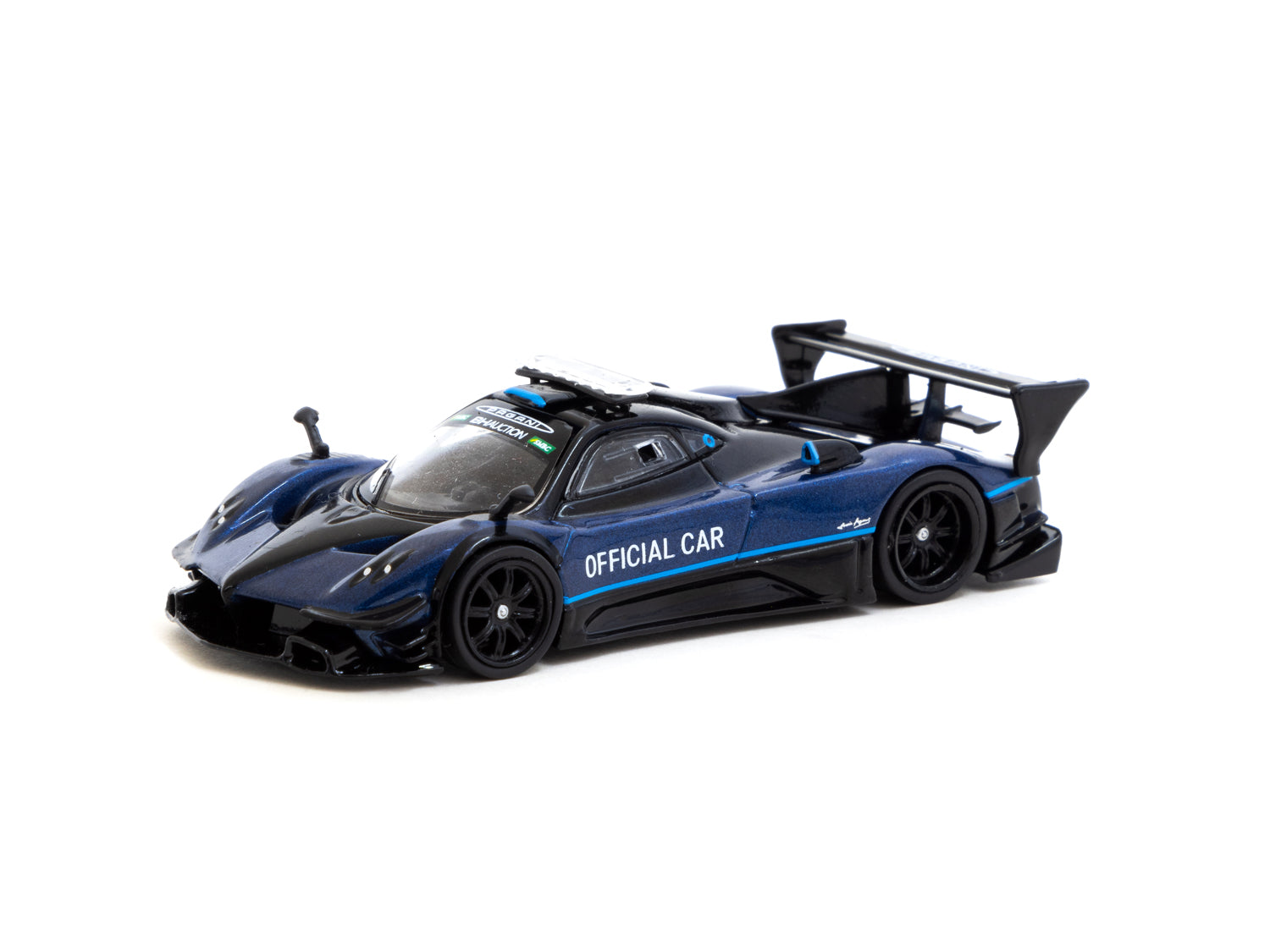 Tarmac Works 1/64 Pagani Zonda Revolución Suzuka 10 Hours 2019 Official Diecast Model Car - Collectible Miniature Vehicle for Display & Racing Enthusiasts - Perfect for Car Shows, Office Decor & RC Track Racing