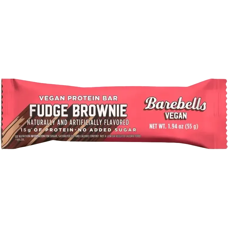 Barebells Vegan Protein Bars - High Protein, Low Sugar, Gluten-Free Snacks for Fitness & Energy | Perfect for Post-Workout, On-the-Go & Healthy Lifestyle