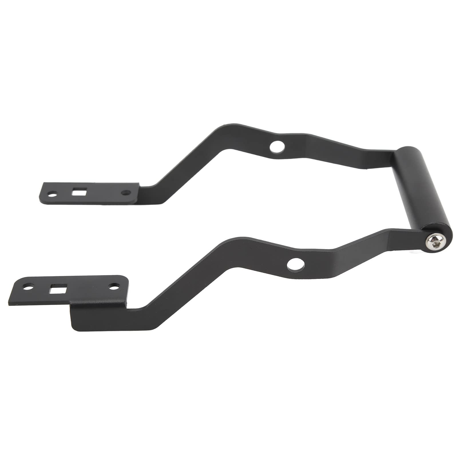 Motorcycle Phone Holder - Black Handlebar Mount for Hands-Free Riding