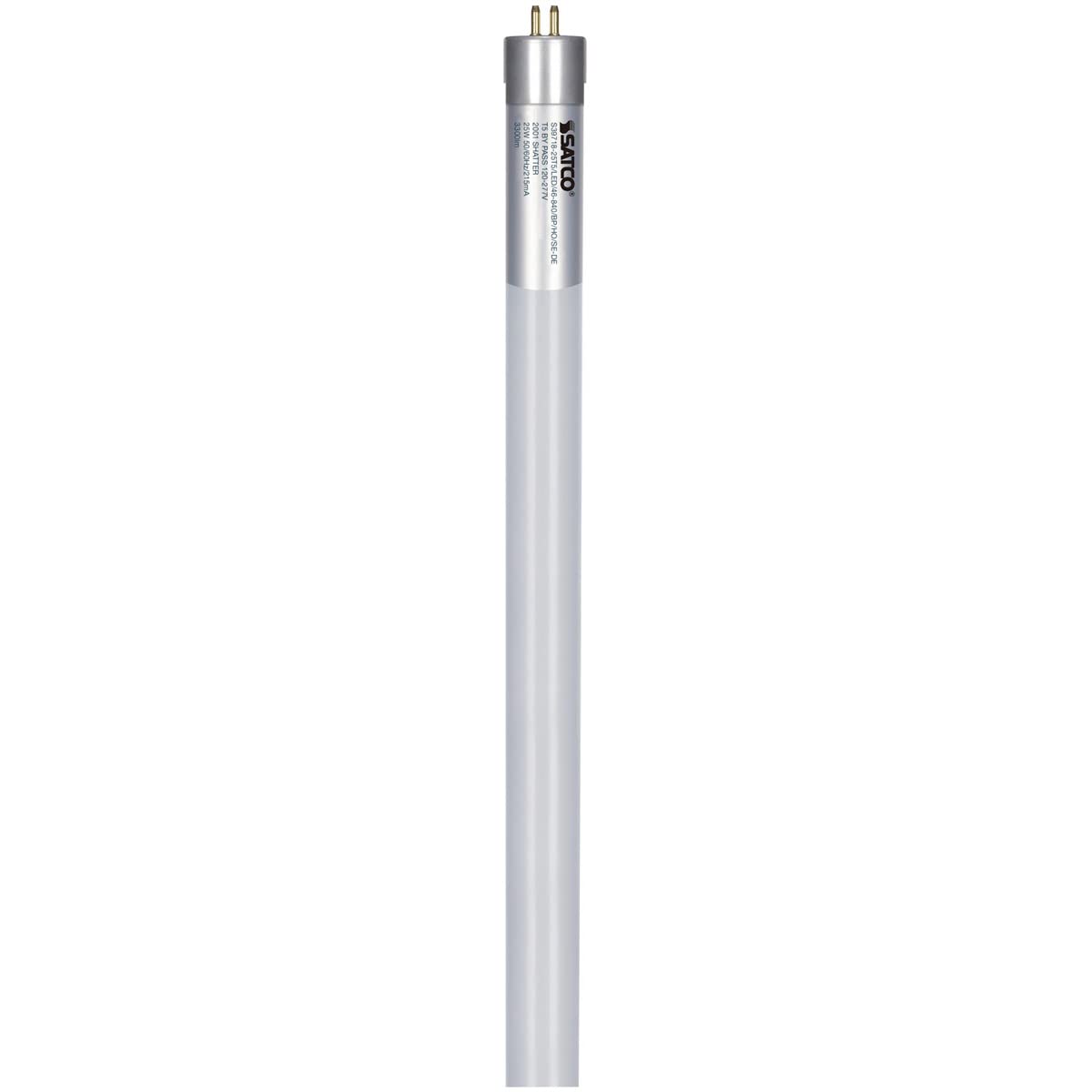 Satco S39718 4ft LED T5 Ballast Bypass Lamps - 25 Pack Energy Efficient LED Tube Lights for Commercial & Residential Lighting - Perfect for Offices, Garages, and Retail Stores