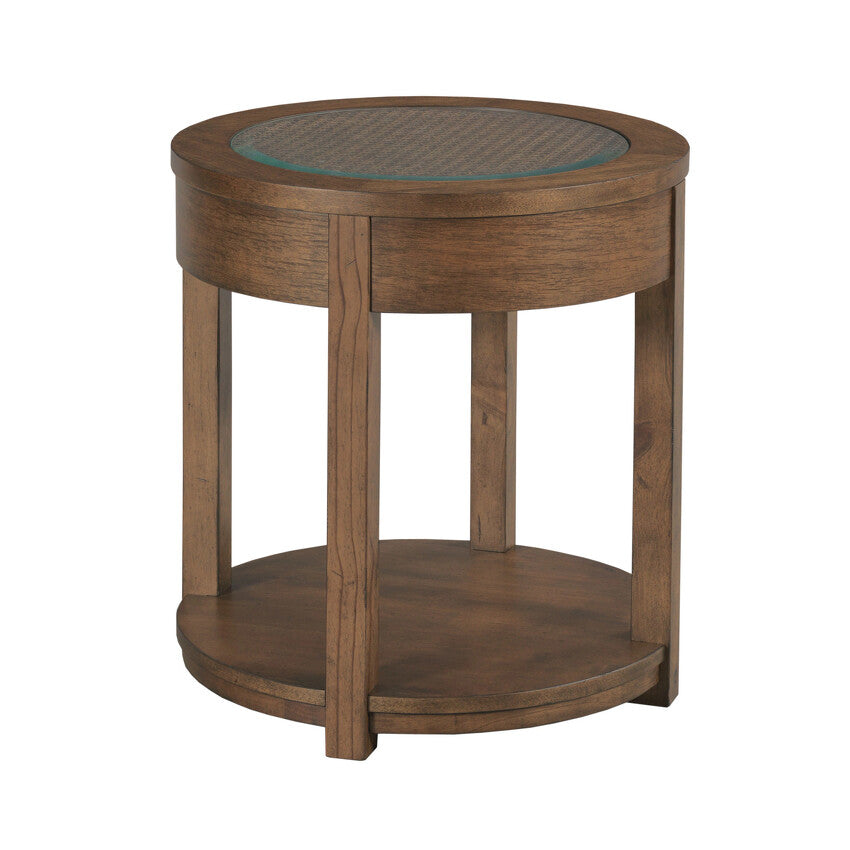 Round Coffee Table and End Table Set - Modern Side Table for Living Room, Bedroom, or Office - Perfect for Coffee, Books, and Decor