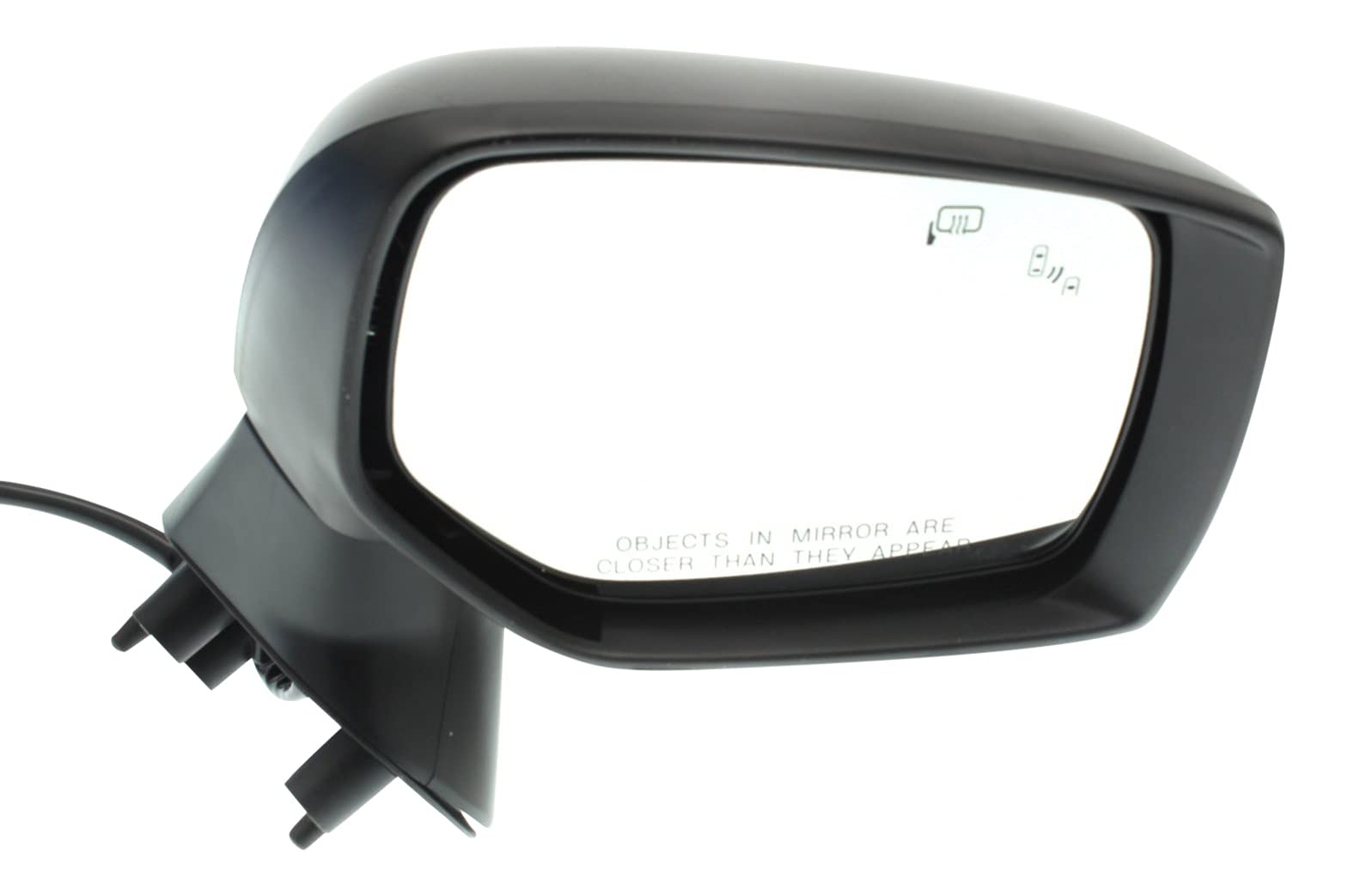 2015-2017 Subaru Outback Legacy Passenger Side Power Heated Mirror with Turn Signal & Blind Spot Monitor - Paintable OEM Replacement (Build Date Up To 03/2017) - Perfect for Winter Driving & Enhanced Safety