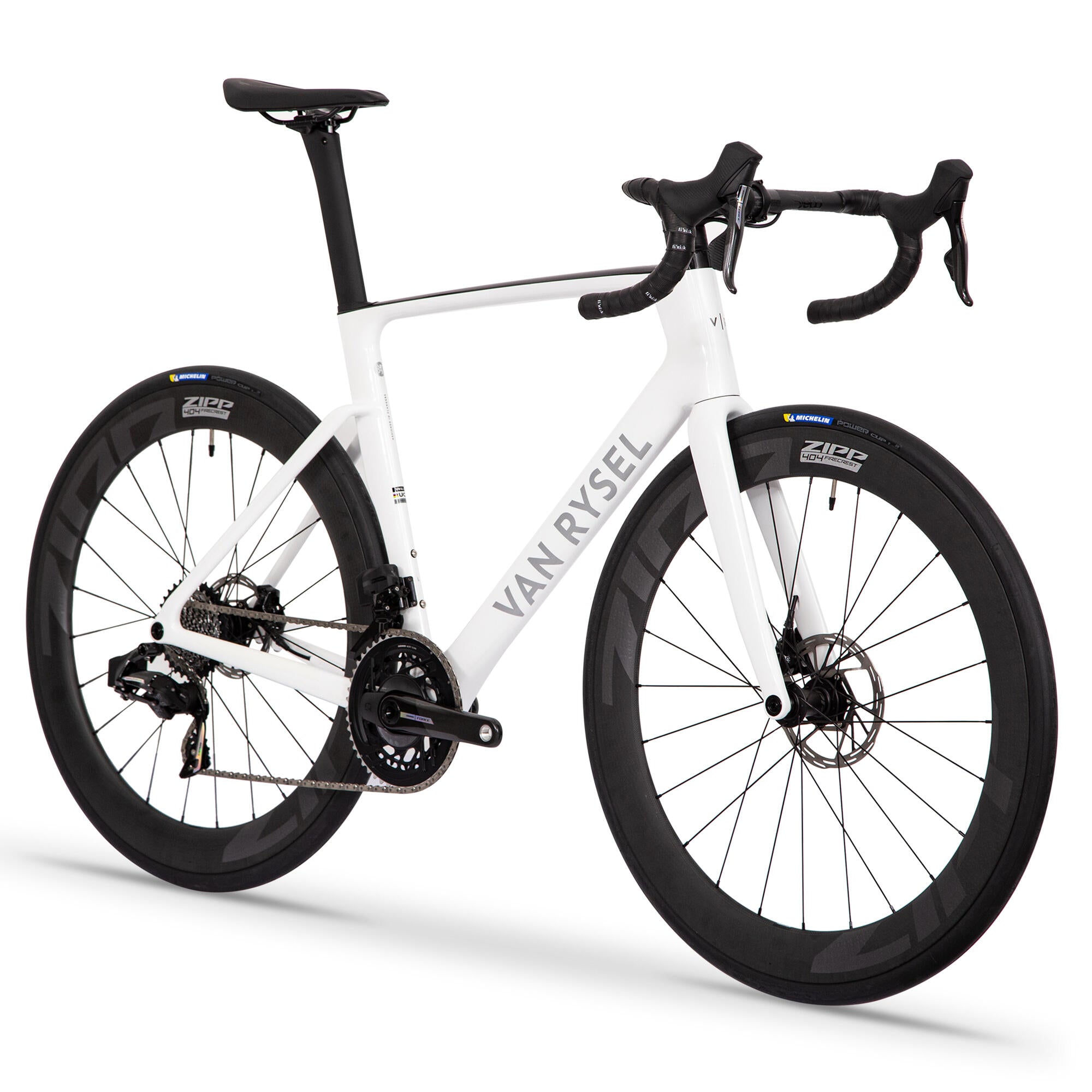 Van Rysel RCR Force AXS Road Bike - Lightweight Carbon Frame, Wireless Shifting - Perfect for Racing & Endurance Cycling