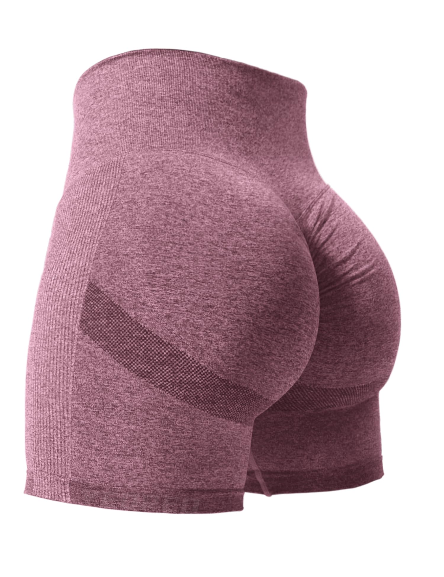 YEOREO High Waist Yoga Shorts for Women - Seamless Workout Gym Cycling Shorts with Smile Contour Design | Perfect for Yoga, Running, Gym & Lounge Wear