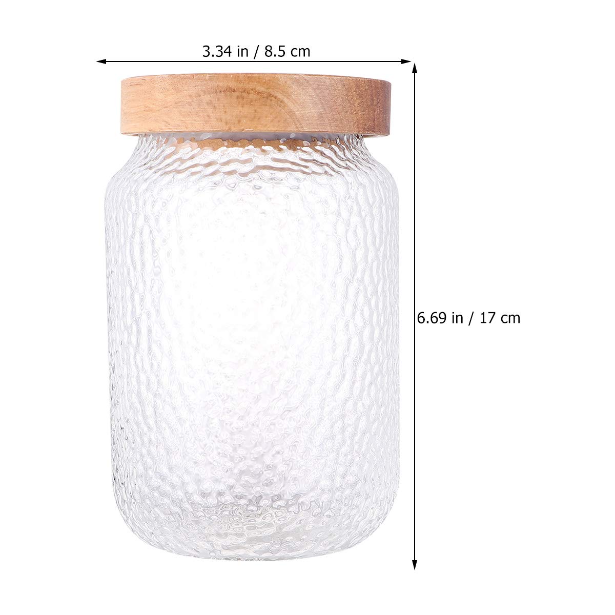Glass Spaghetti & Food Storage Container - Airtight Terrarium Jar for Powder, Cookies & Tea | Perfect for Kitchen Pantry, Baking & Home Organization