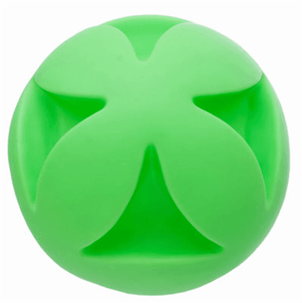 HT Pet Soft Flex® 6 Clutch Ball - Durable Dog Chew Toy for Aggressive Chewers, Interactive Fetch & Training - Perfect for Large Breed Dogs, Indoor & Outdoor Play
