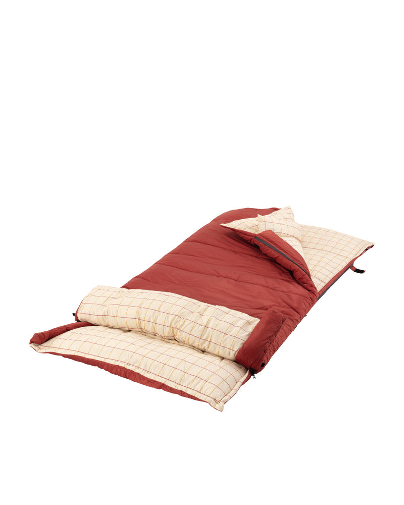 Ofuton Sleeping Bag Wide LX - Ultra Comfortable Japanese Style Futon Sleeping Bag for Adults, Camping & Home Use