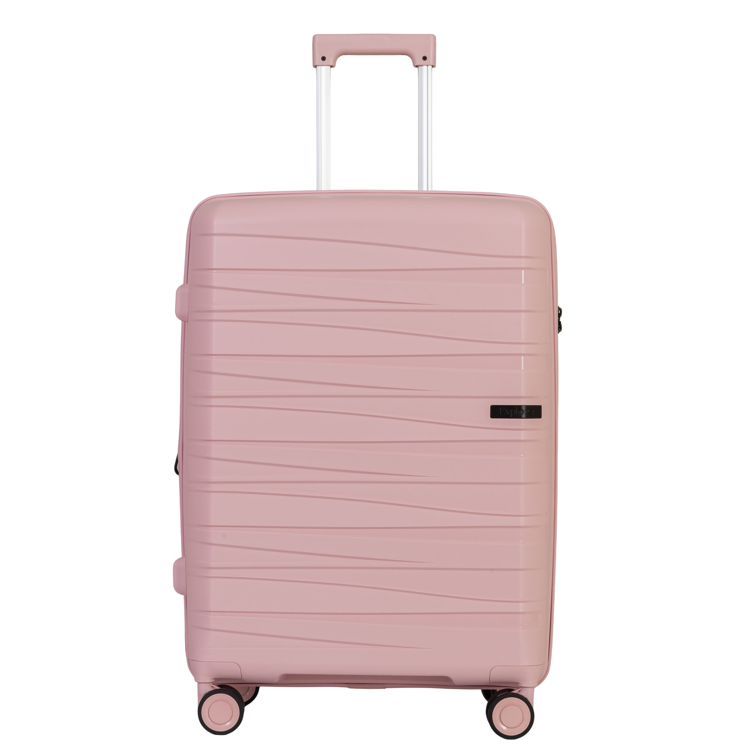 Explorer Breeze Anti-Theft Expandable Medium Carry-On Luggage - Perfect for Business Travel & Weekend Getaways