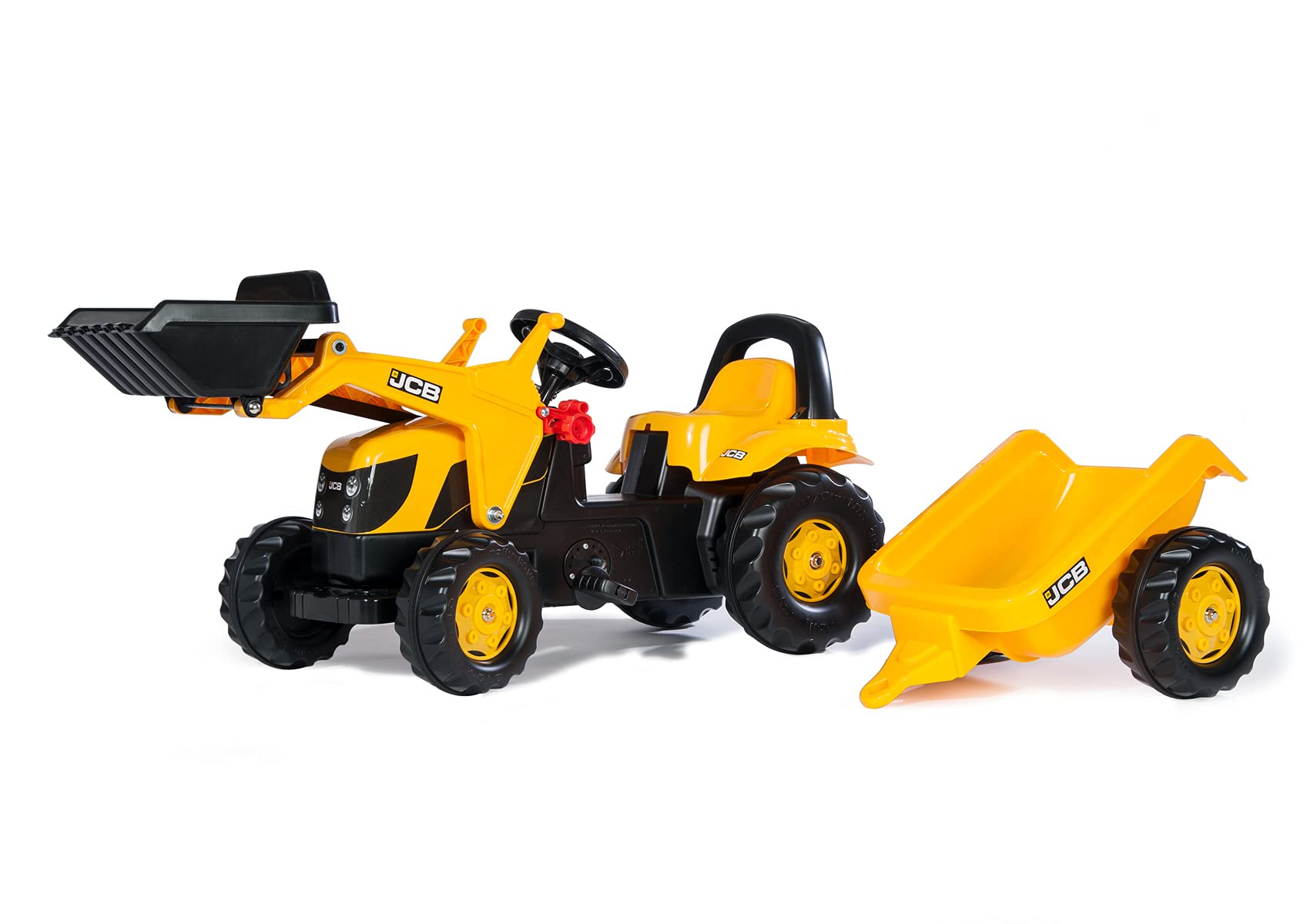 Rolly Toys - Kids Ride-On Tractor Toy with Realistic Sounds & Lights - Durable Outdoor Play Vehicle for Boys & Girls Ages 3-6 - Perfect for Backyard, Farm, or Garden Pretend Play (Model 02/383/7)