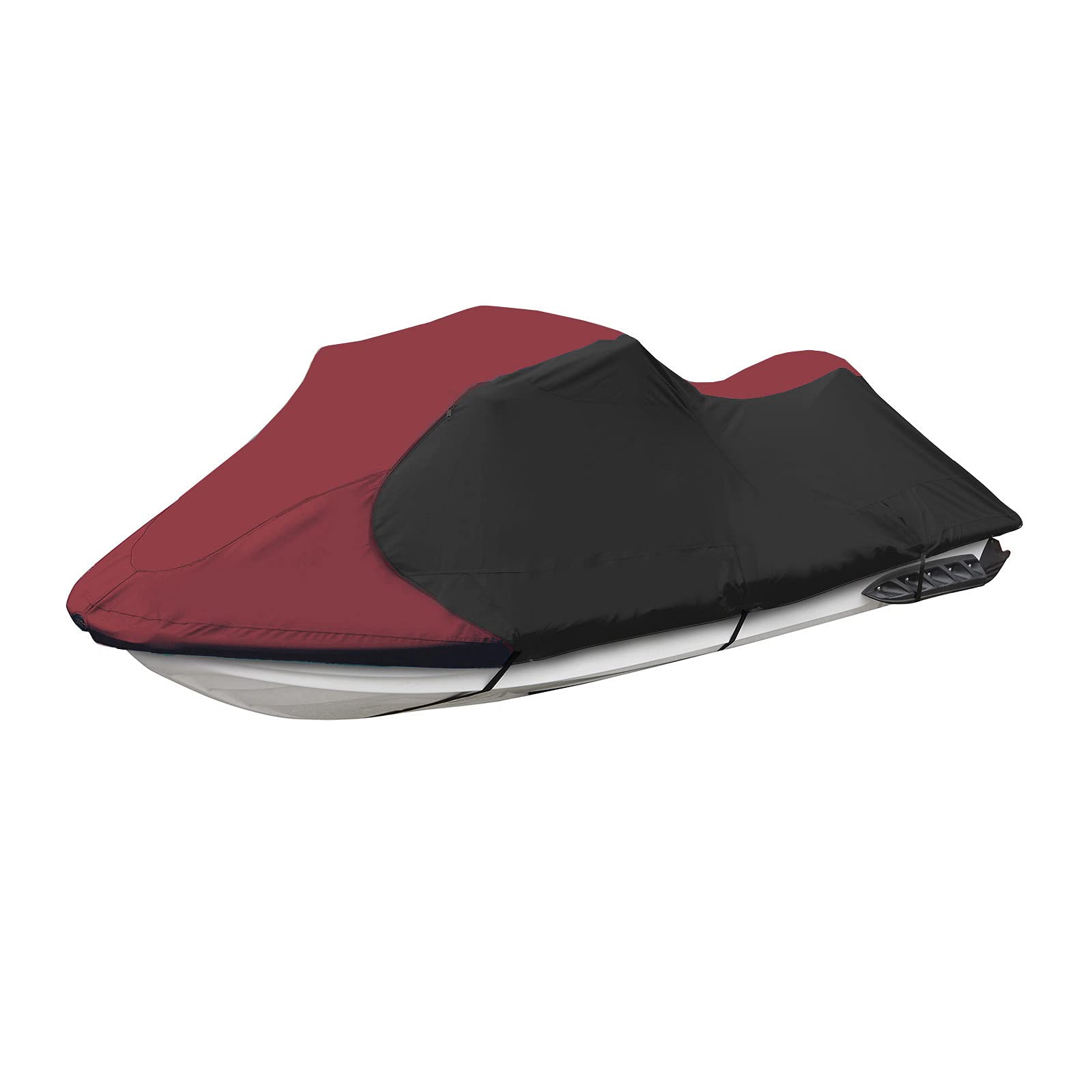 Waterproof 600D Heavy Duty Polyester Jet Ski Cover - Marine Grade Trailerable PWC Cover for 96