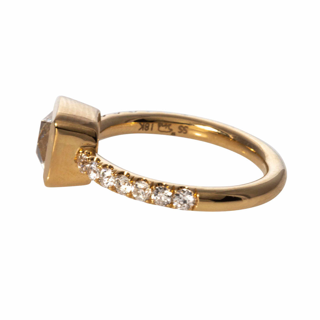 Single Stone Karina Ring - Elegant Solitaire Ring for Women | Perfect for Engagement, Wedding & Everyday Wear