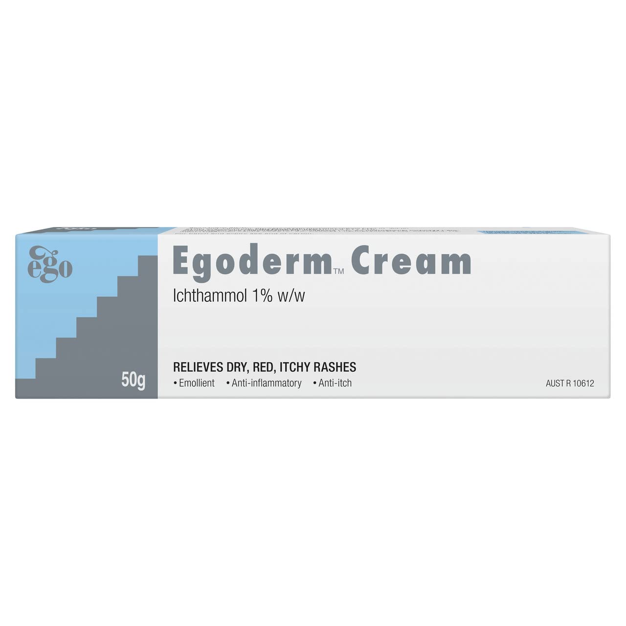 Egoderm Cream 50G - Premium Moisturizing & Nourishing Face Cream for Dry Skin | Day & Night Use for Hydration & Anti-Aging | Perfect for Daily Skincare Routine & Travel