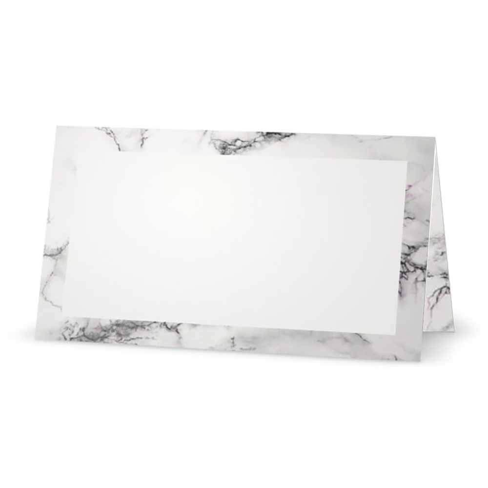 Elegant Gray Marble Place Cards - 10-Pack Wedding, Dinner Party & Event Table Name Cards - Perfect for Bridal Showers, Baby Showers & Formal Dining Decor