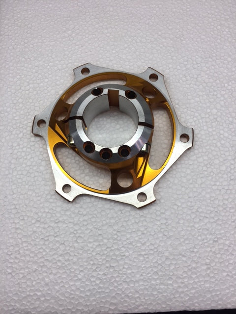 40mm Brake Rotor Carrier for M1 Line - Black or Gold Options | High-Performance Motorcycle Brake System Upgrade for Racing & Street Bikes