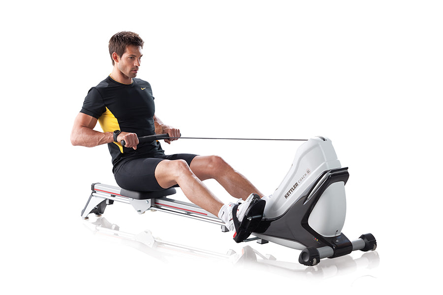 Kettler Coach E Indoor Rowing Machine - Premium Home Gym Equipment for Full-Body Workout | Perfect for Cardio Training, Weight Loss & Home Fitness