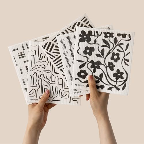 Black & White Geo-5 Pack