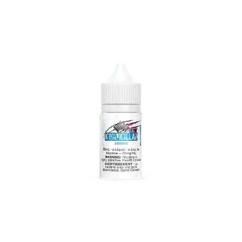 Ambush Nic Salts Polar Edition - Koil Killaz Salt 30mL E-Liquid for Vape Pods | Smooth Ice Menthol Flavor | Perfect for All-Day Vaping & Travel Use