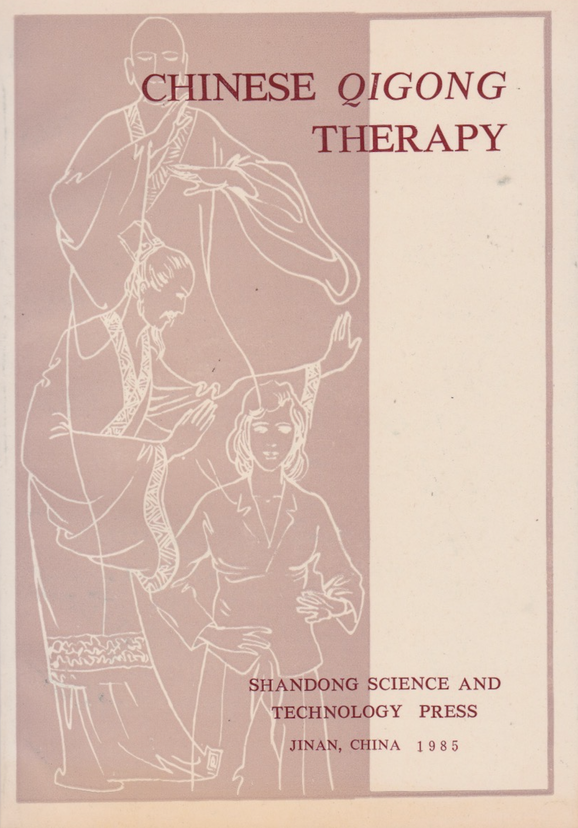 Chinese Qigong Therapy Book by Zhang Mingwu & Sun Xingyuan - Traditional Healing Exercises for Stress Relief & Wellness (Used)