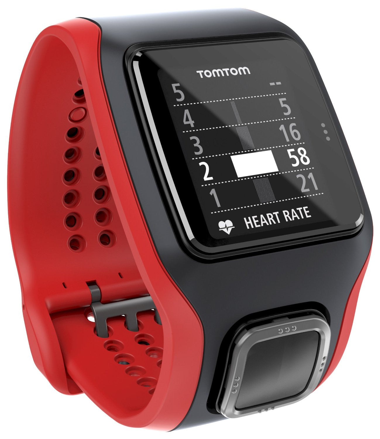 TomTom Multi-Sport GPS Watch with Heart Rate Monitor - Track Running, Cycling & Swimming - Perfect for Fitness Enthusiasts & Outdoor Activities