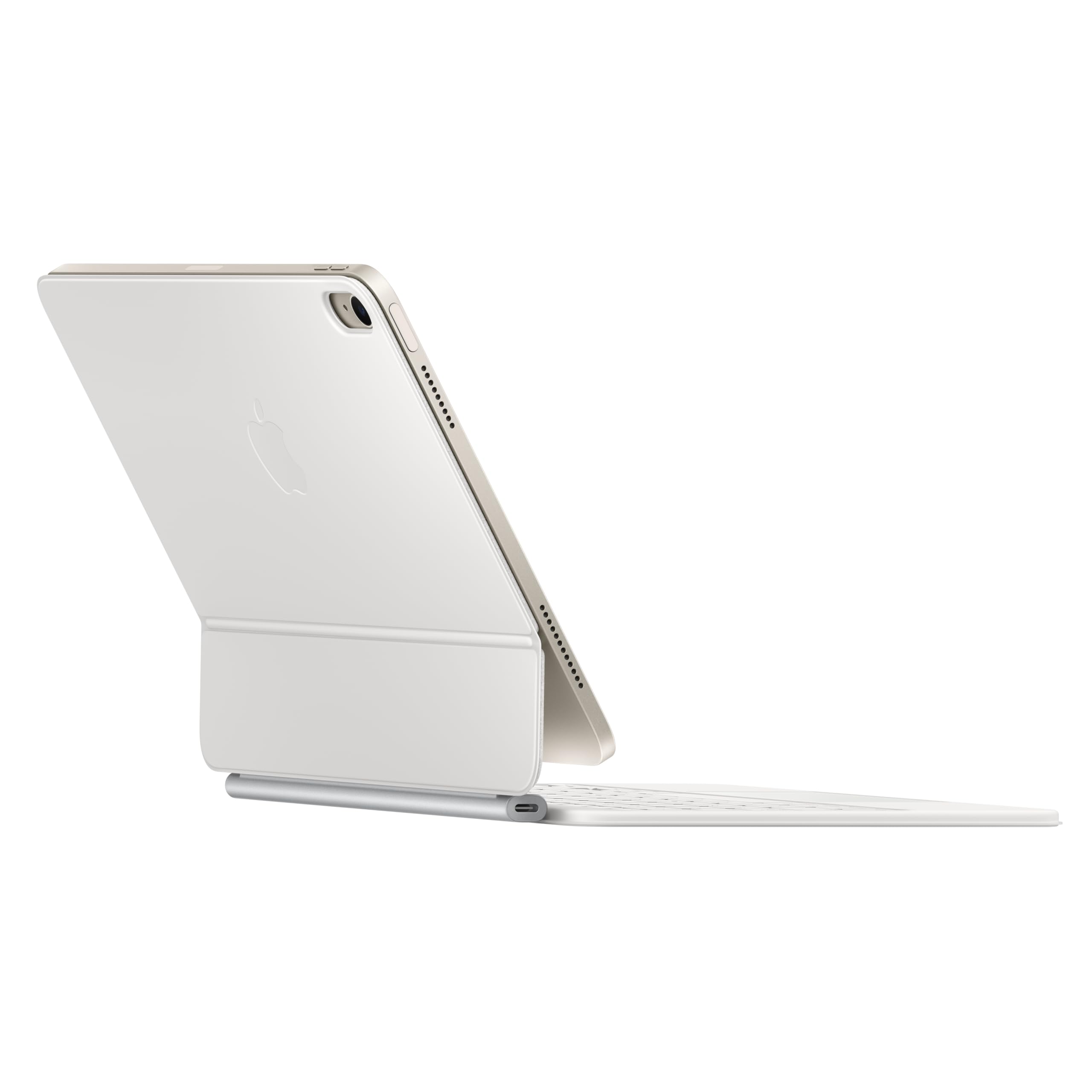 Apple Magic Keyboard for iPad Air 11-inch (M3) - Slim Wireless Bluetooth Keyboard with Trackpad - White (International English Version) - Perfect for Work, Travel & Creative Projects