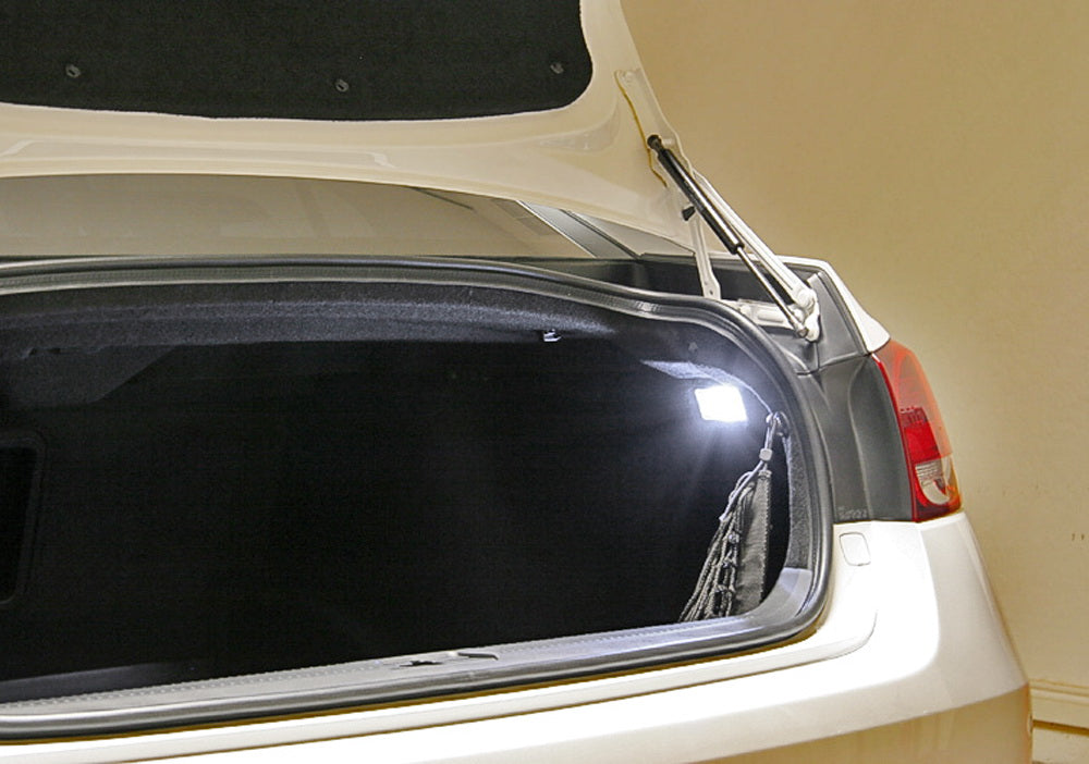 2W High Power White Full LED Trunk Cargo Area Light Assembly for Lexus & Toyota - Bright Interior Lighting for Nighttime Loading and Organizing