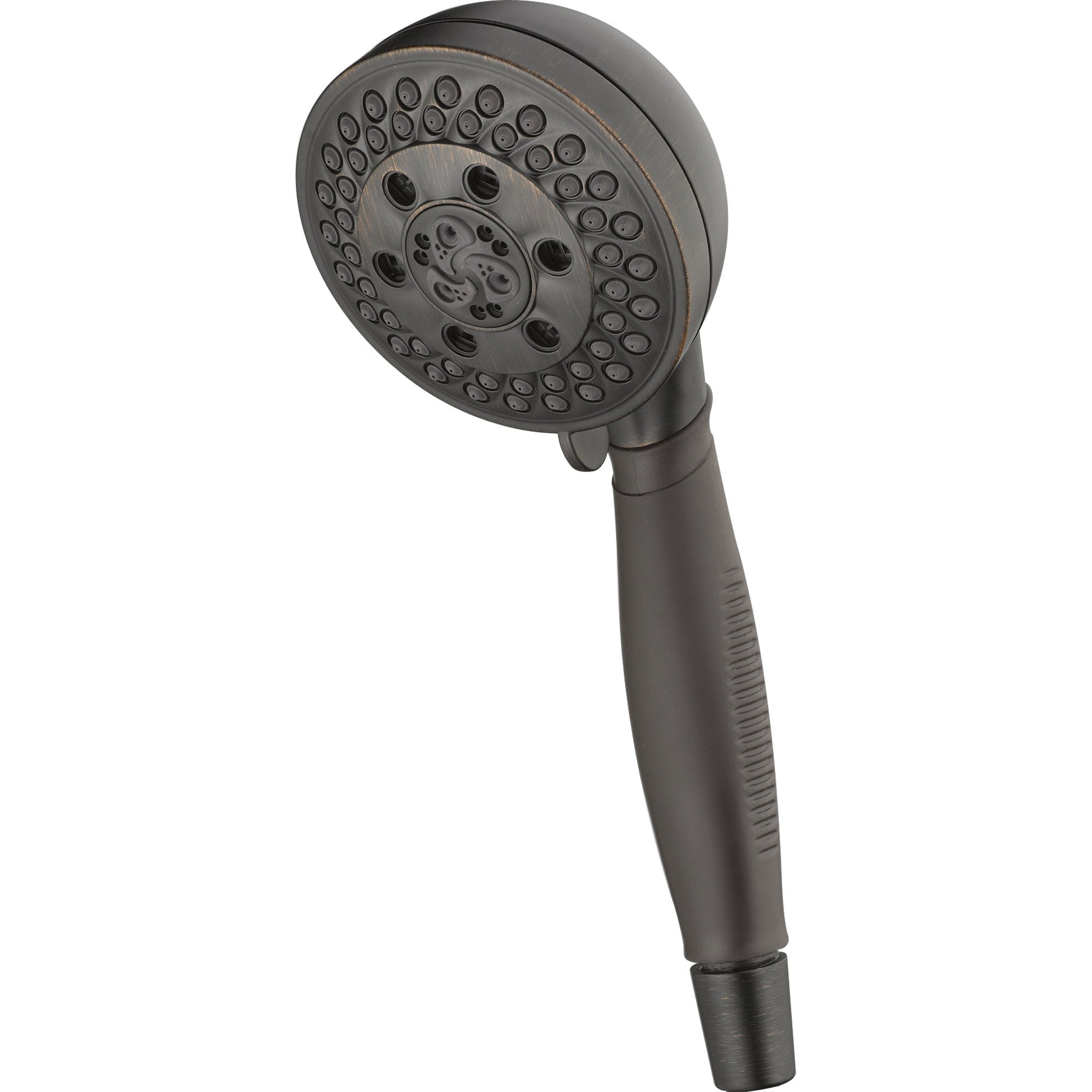 Delta 5 Spray 2.0 GPM H2Okinetic Venetian Bronze Handheld Shower Head - High Pressure Water Saving Shower for Bathroom & Spa Relaxation