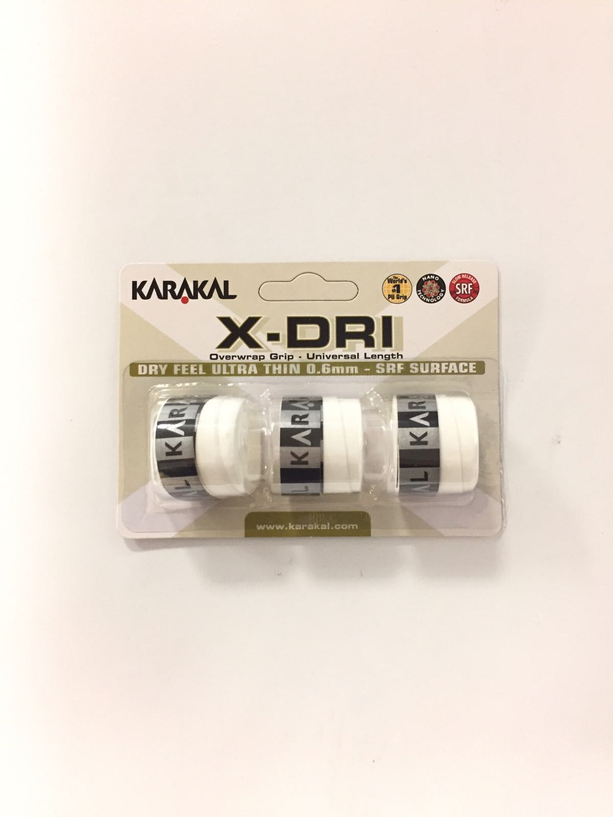 Karakal X Dri Overgrip - Premium Tennis Grip for Sweat Absorption & Enhanced Control | Perfect for Competitive Matches & Training Sessions