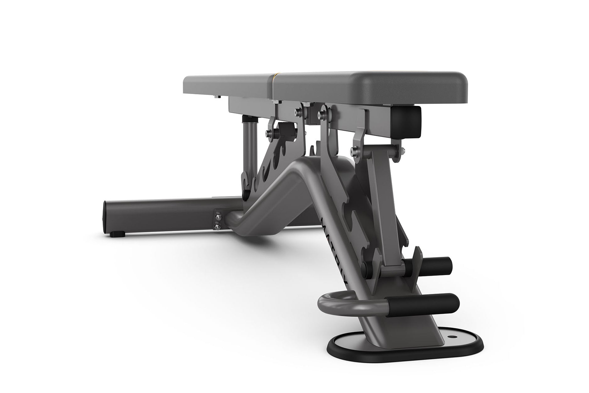 Matrix Multi Adjustable Weight Bench for Home Gym - 12-Position Incline/Decline Workout Bench with Leg Hold-Down - Perfect for Strength Training, Dumbbell Exercises & Full-Body Workouts