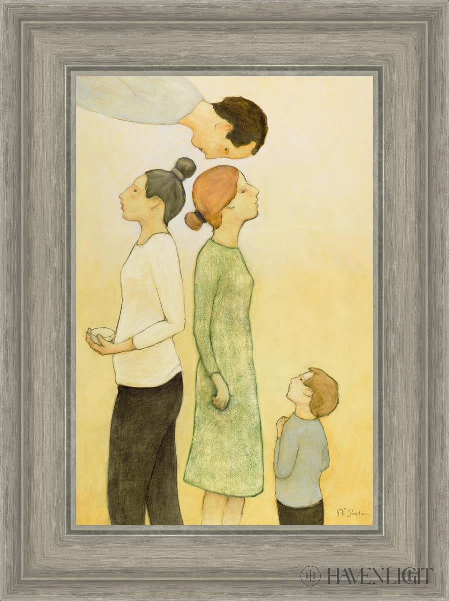 Duet Observed - Romantic Couple Painting by Rick Shorten | Perfect for Valentine's Day Gifts, Anniversary Presents & Home Decor