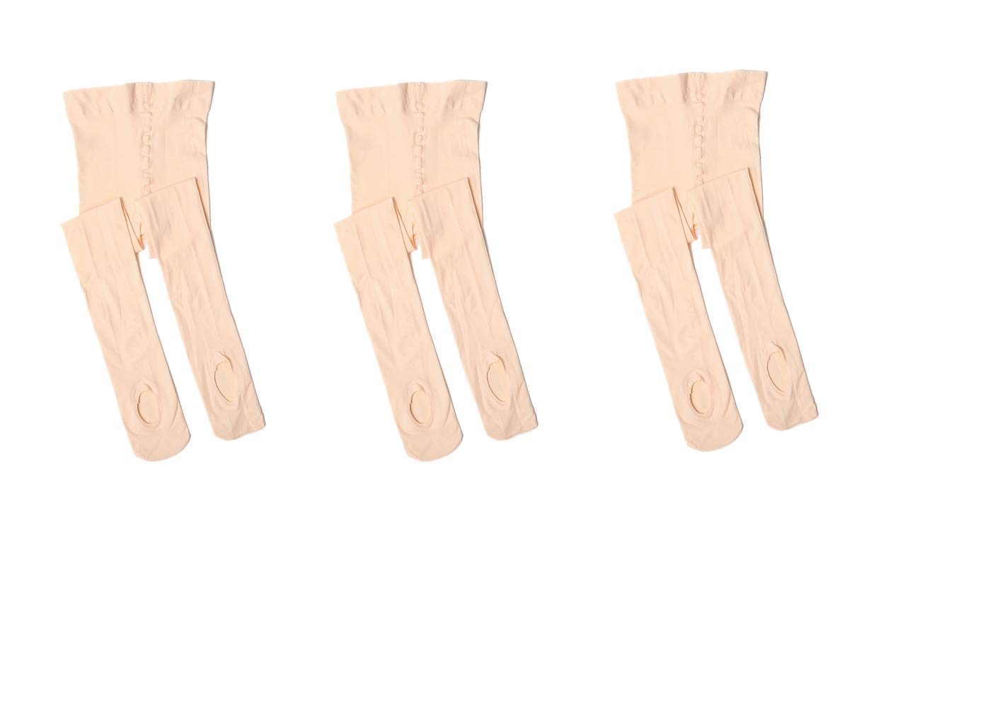Convertible Ballet Tights for Kids - 3 Pack Stretch Dance Tights for Girls & Boys - Perfect for Ballet Class, Recitals & Dance Performances