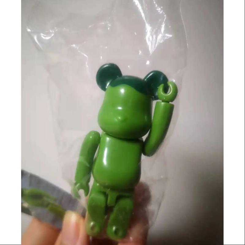 Bearbrick Series 36 JELLYBEAN Matcha Green 100% Collectible Vinyl Art Toy - Perfect for Anime Fans, Sneakerheads & Streetwear Collectors (Home Display, Office Decor, Gift Idea)