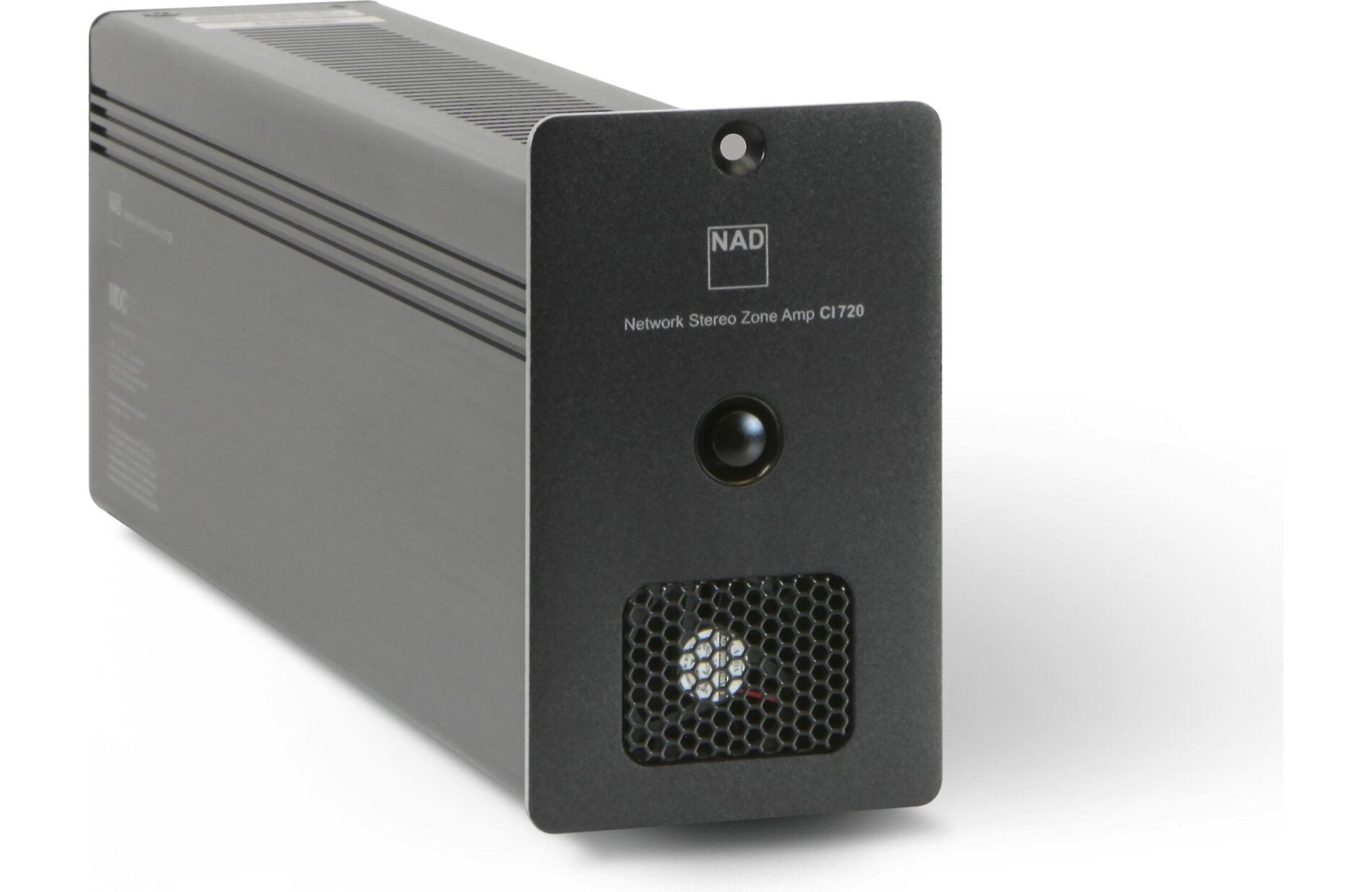 NAD Electronics CI 720 Network Stereo Zone Amplifier - High Power Multi-Room Audio System for Home Theater & Smart House Installation