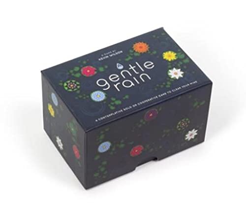 Mondo Games A Gentle Rain Board Game - Relaxing Strategy Game for Adults & Families - Perfect for Game Nights, Stress Relief & Mindfulness Activities