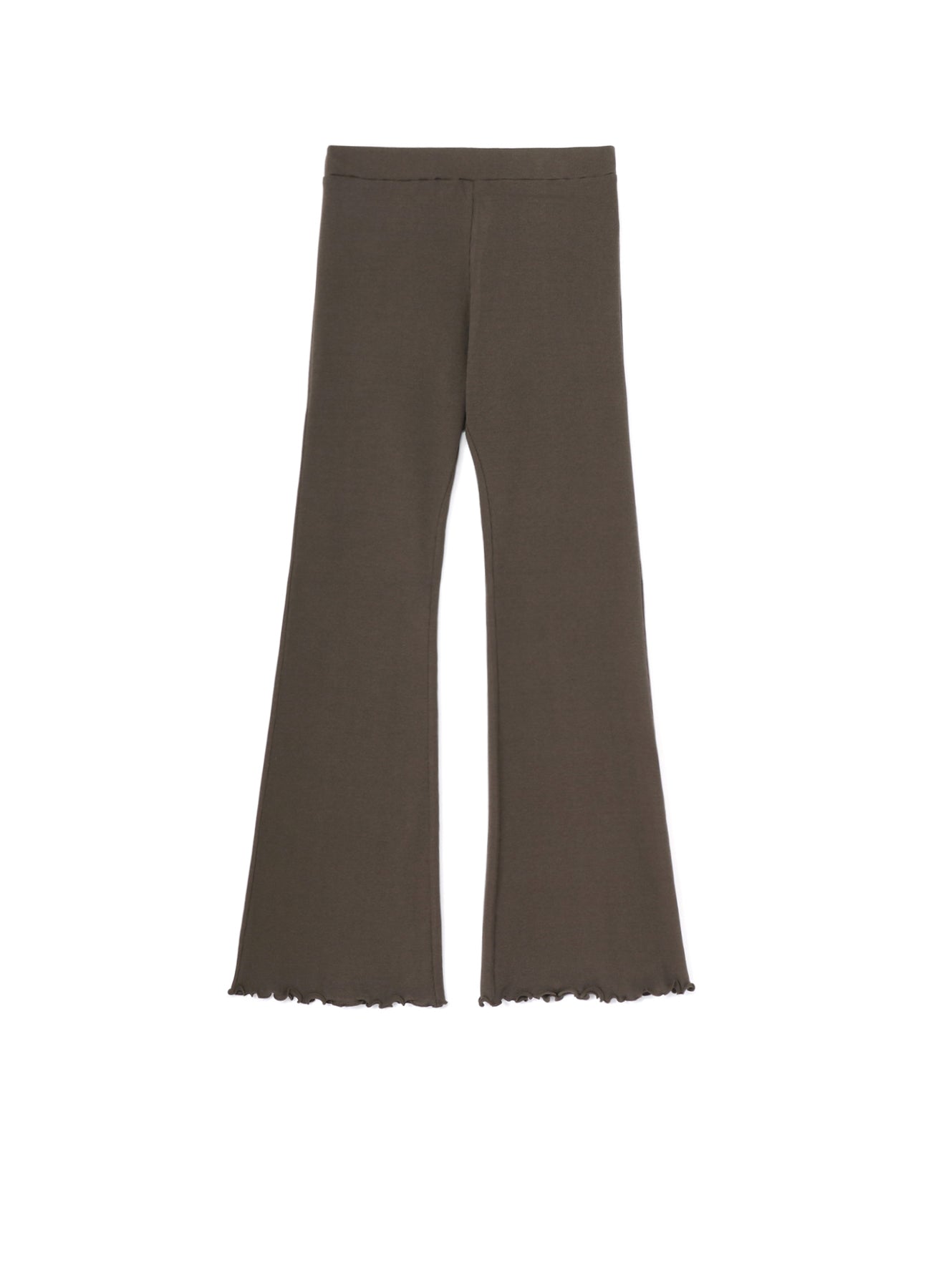Soft Cotton Rayon Rib Flare Pants for Women - High Waist Stretchy Comfortable Lounge & Casual Pants - Perfect for Yoga, Travel & Everyday Wear