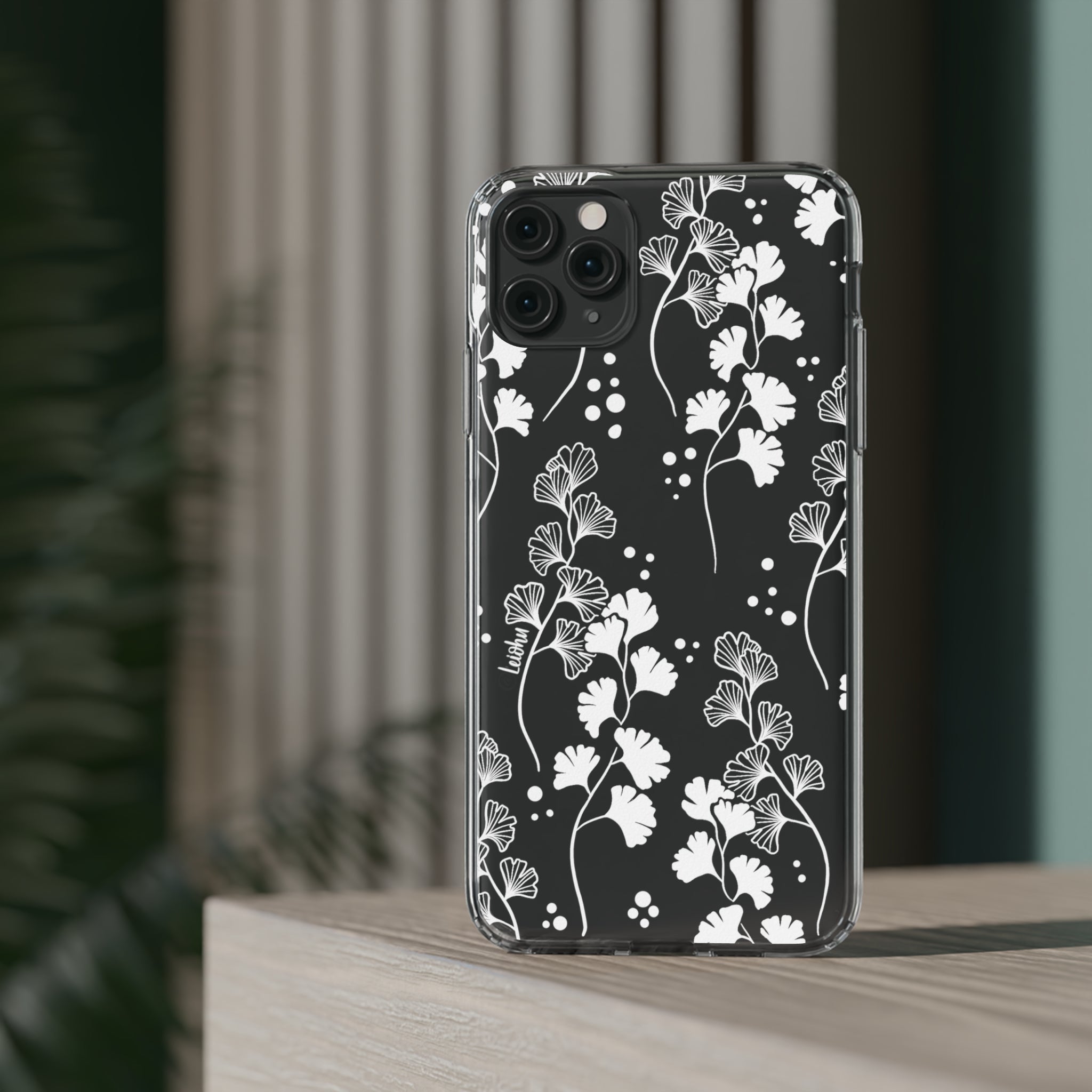 Groovy 'Iwa'iwa Clear Phone Case - Slim Protective Cover for iPhone & Samsung | Trendy Aesthetic Design for Everyday Use & Travel