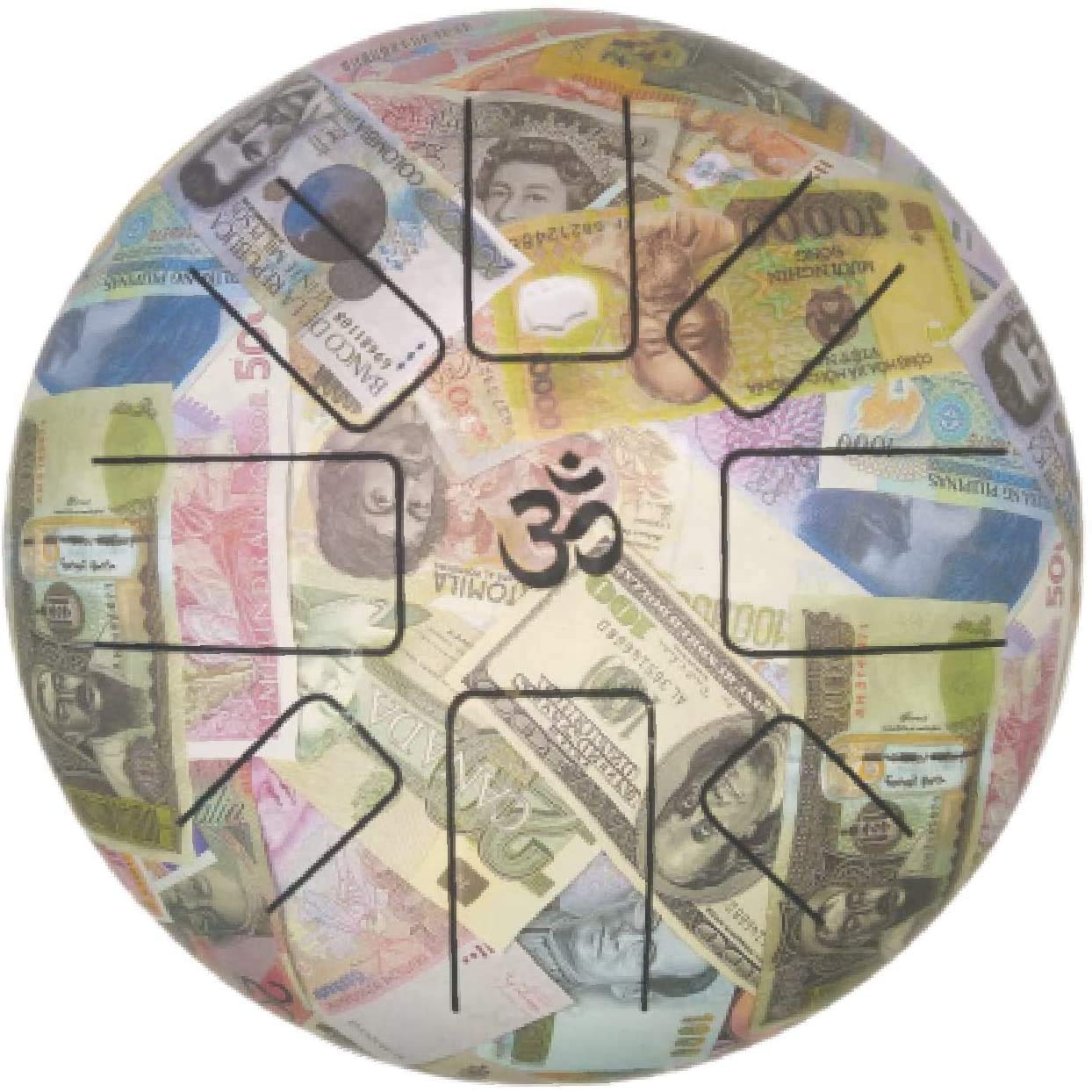 OM Tongue Drum 7 Inch - Steel Tank Drum Handpan Percussion Instrument with Bag & Mallets (Multicolor) - Perfect for Meditation, Yoga, Music Therapy & Relaxation