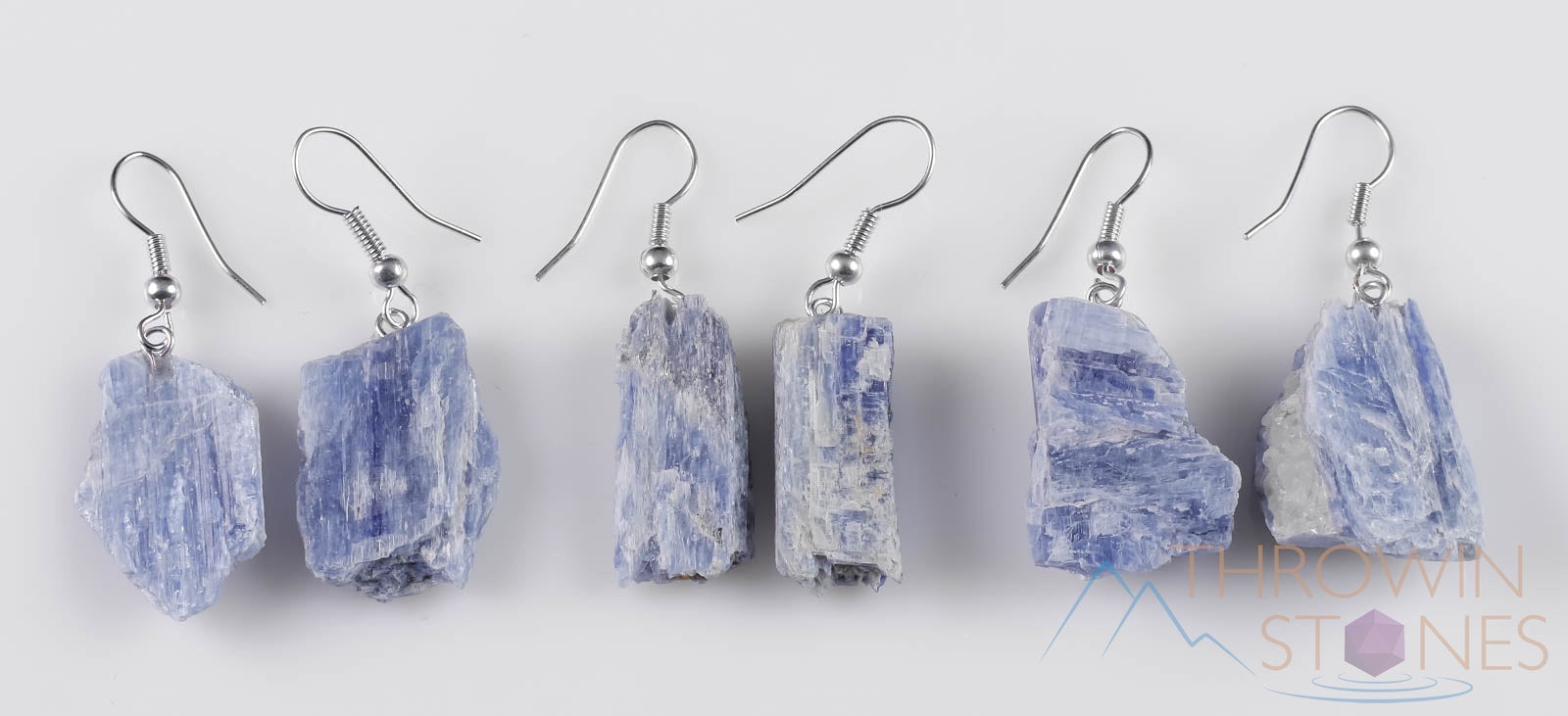 Natural Blue Kyanite Crystal Dangle Drop Earrings – Handmade Gemstone Jewelry for Women, Healing Stone Gift for Her (E1453) | Perfect for Meditation, Energy Healing & Boho Fashion