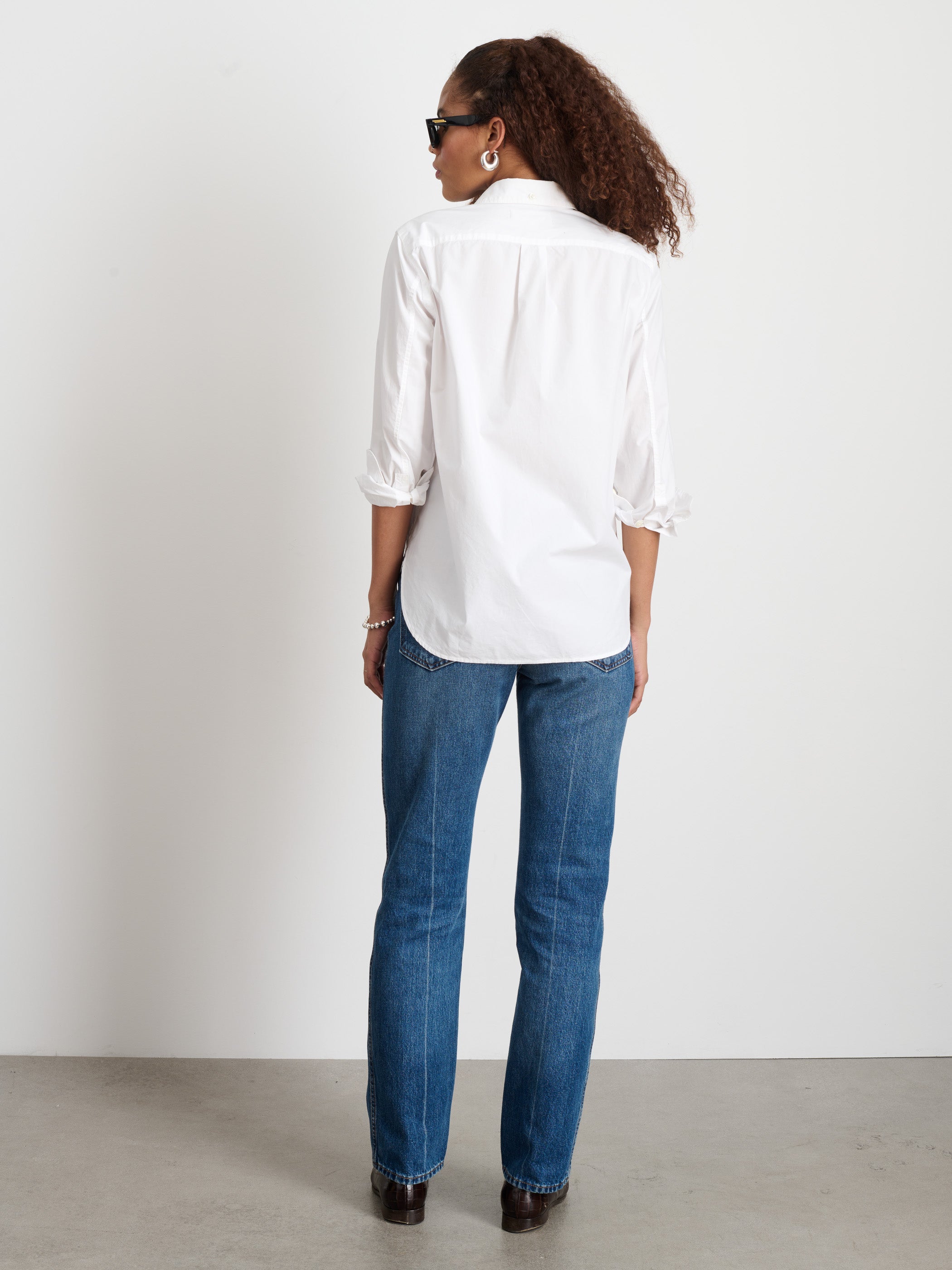 Val Shirt in Poplin - Stylish Women's Casual Shirt for Everyday Wear | Perfect for Office, Outings & Travel