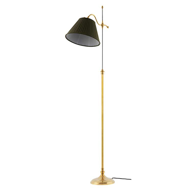 Golvlampa Gullberg Floor Lamp with Green Shade - Perfect for Living Room, Bedroom, or Office Lighting Decor