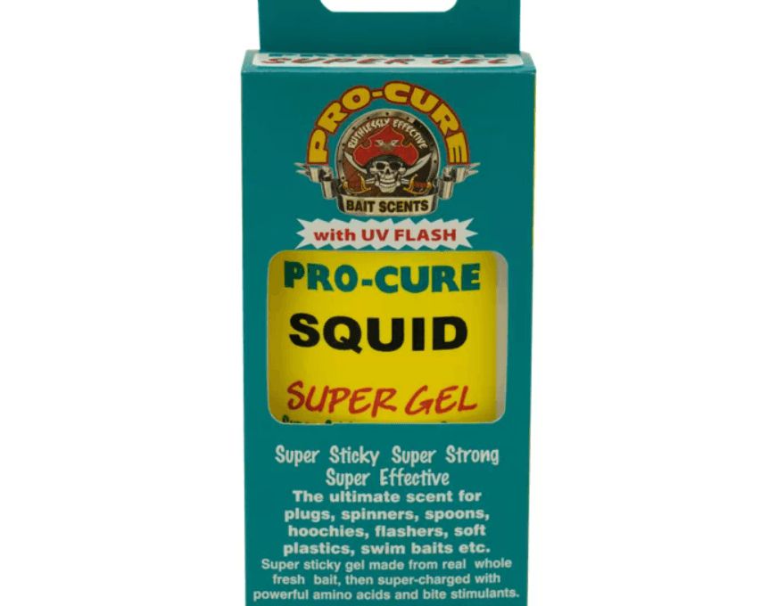Pro Cure Super Gel Fish Attractant - 2oz Bottle | Scented Fishing Bait for Bass, Trout & Salmon | Ideal for Freshwater & Saltwater Fishing Trips