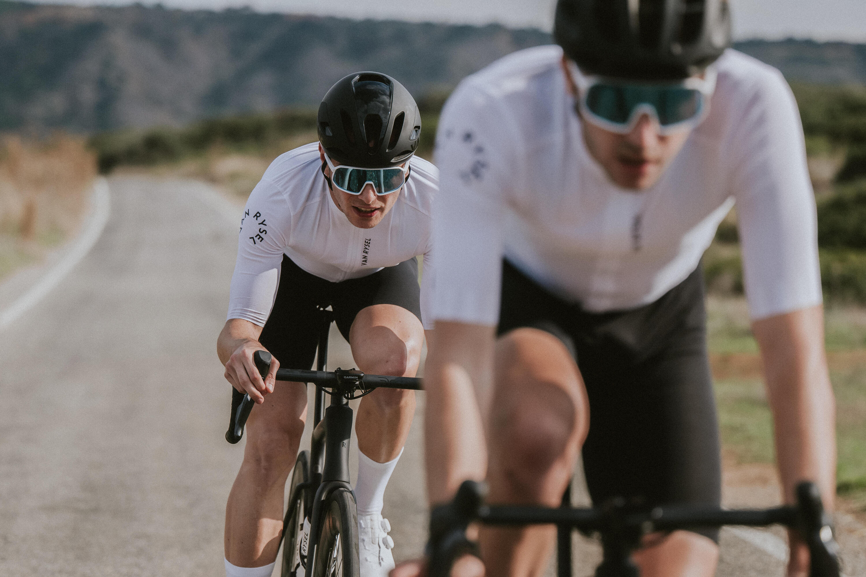 Van Rysel Unisex RCR 2 Short Sleeve Cycling Jersey - Breathable & Quick-Dry for Road Biking & Training - Perfect for Men & Women Cyclists
