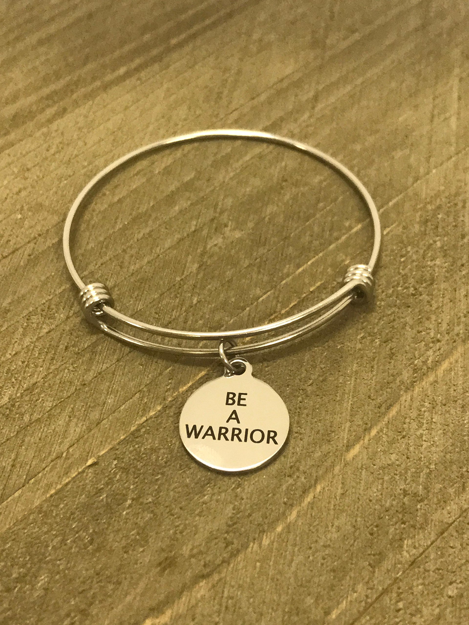 Motivational Warrior Bracelet for Women - Inspirational Jewelry Gift for Daughter, Success Quote Bracelet - Perfect for Daily Wear, Gifts & Empowerment