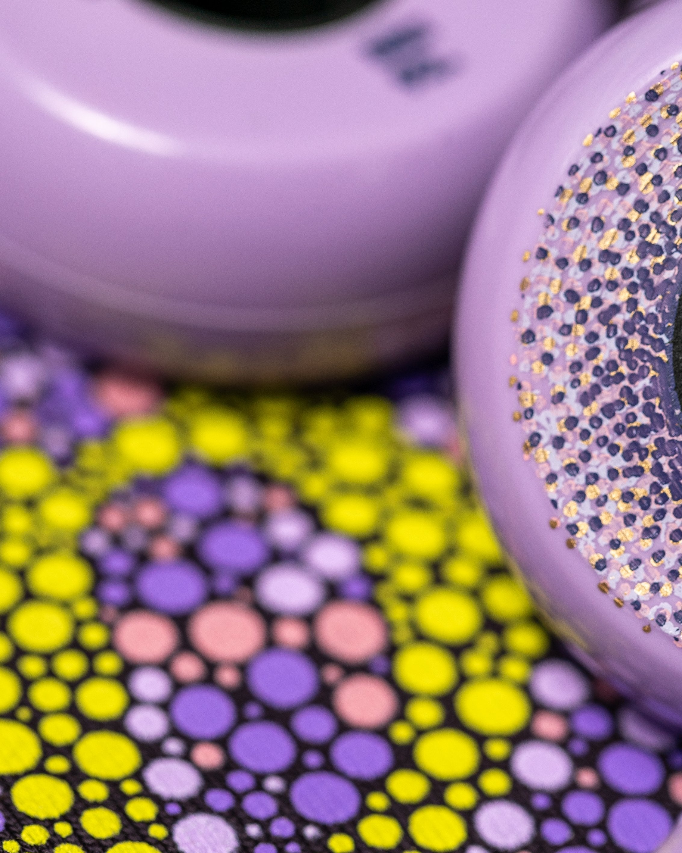 Fuji 58mm/92a Skateboard Wheels - Lavender (4 Pack) - Perfect for Cruising, Tricks & Smooth Rides