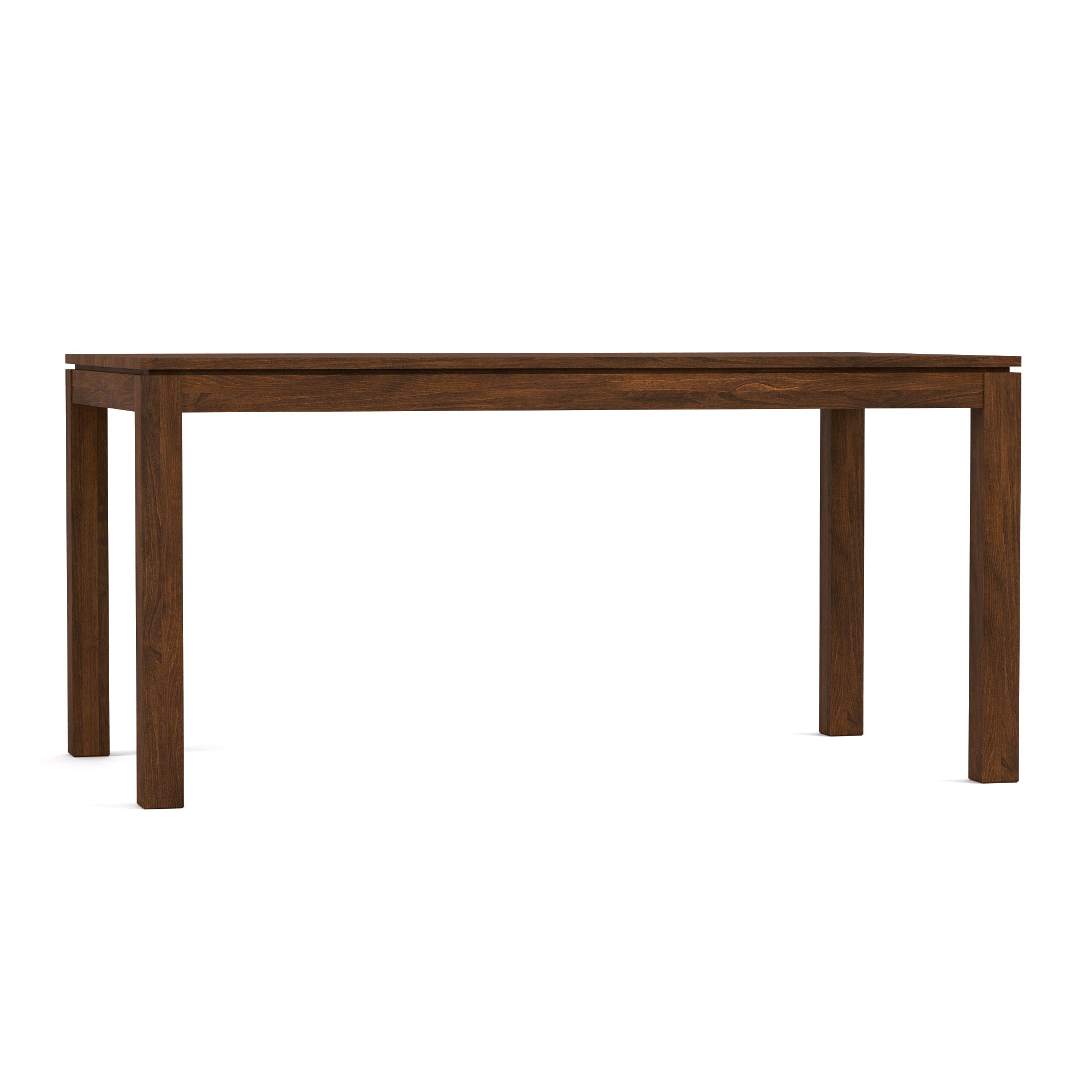 62 Inch Modern Dining Table - Solid Wood Kitchen Table for 6-8 People - Perfect for Family Gatherings & Dinner Parties