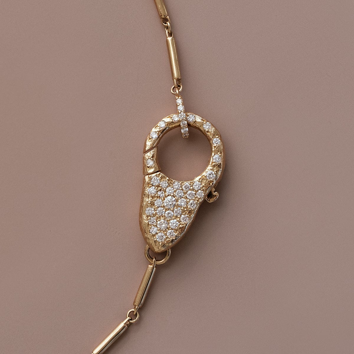 Pave Diamond Lock Necklace - Elegant 14K Gold Pendant for Women | Perfect for Valentine's Day, Anniversary & Wedding Gifts