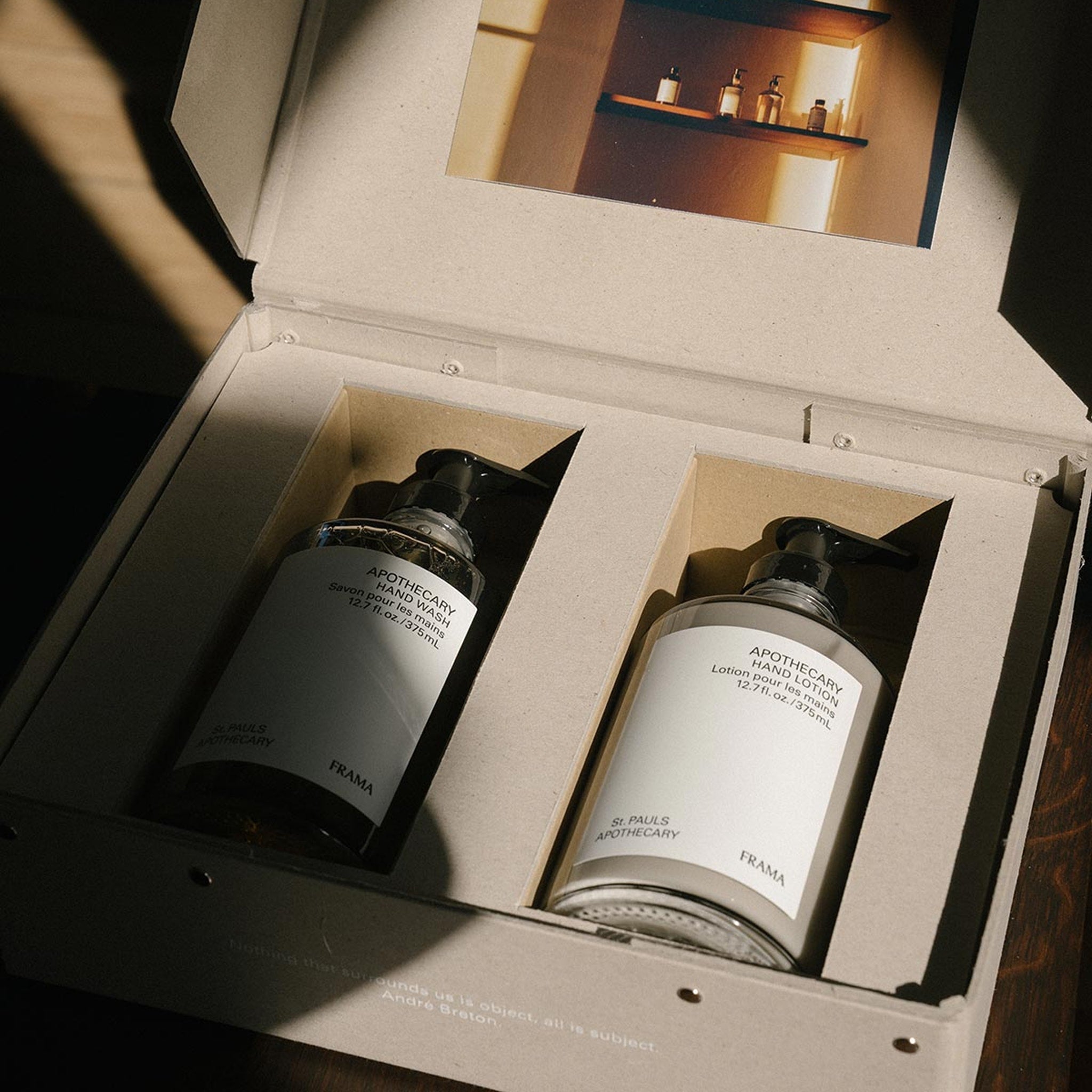 FRAMA Apothecary Luxury Hand Wash & Hand Lotion Gift Set - Organic, Vegan & Cruelty-Free Skincare Duo for Home, Spa & Gifting