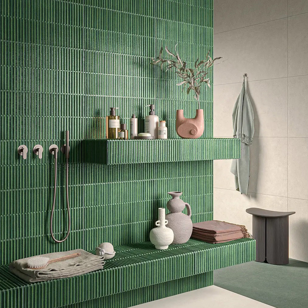 3D Curve Kit Kat Miley Fluted Tiles - Homey Stripes Design for Kitchen Backsplash & Bathroom Wall Decor